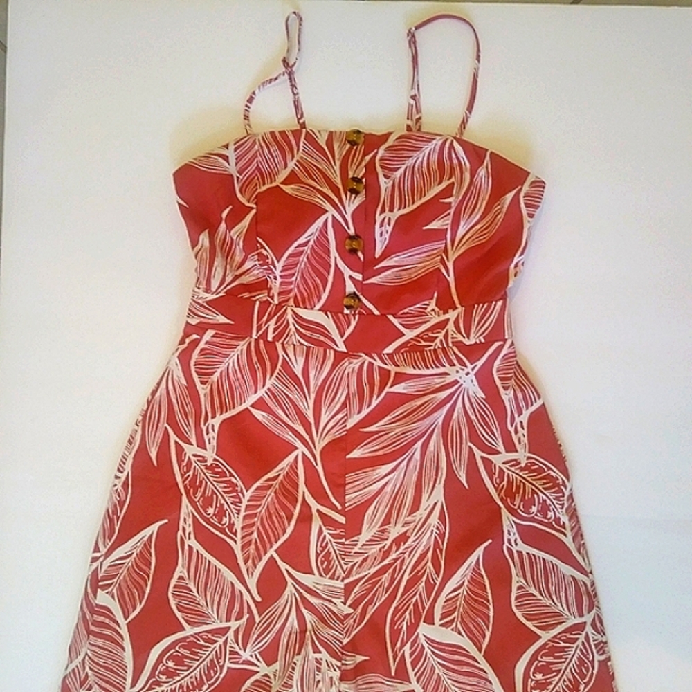 Favlux Tropical Floral Print Jumpsuit
